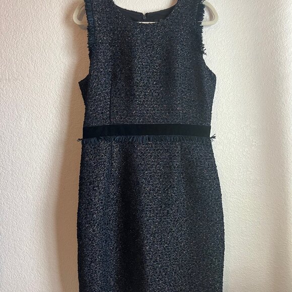J Crew - Navy Tweed Dress - Picture 1 of 6